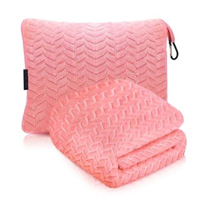 Proglobe Travel Blanket Pillow Set