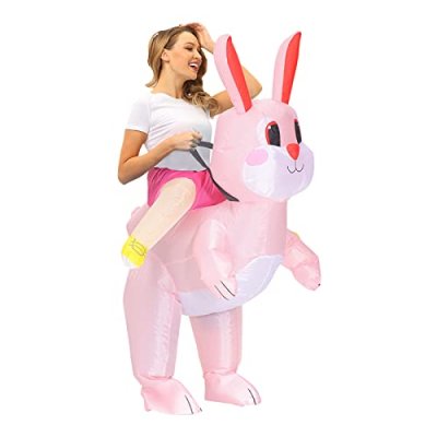 Arokibui Inflatable Easter Bunny Costume Adult…
