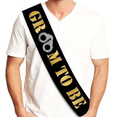 Groom To Be Sash