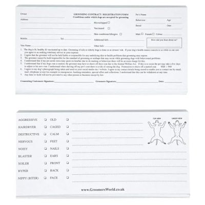 Groomers World Record Cards