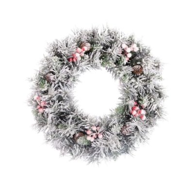 EVRE Frosted Christmas Wreath