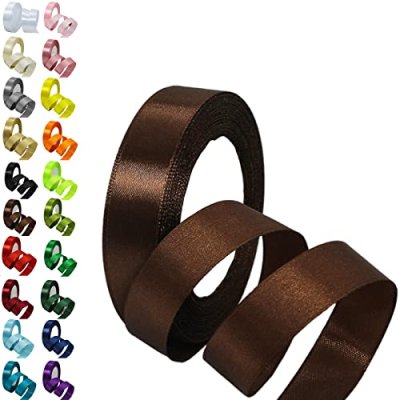 Brown Satin Ribbon