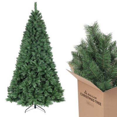 SALCAR Artificial Christmas Tree, 180cm