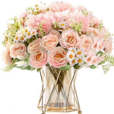 HNVNER Artificial Flower Bouquets
