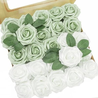 Artificial Roses 25-Pack