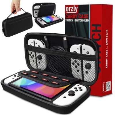 Orzly Carry Case Compatible with Nintendo Switch…