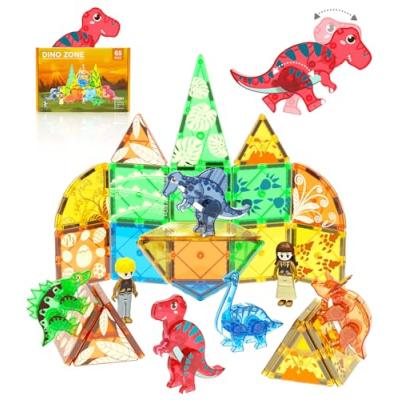 Asago Magnetic Dinosaur Building Blocks