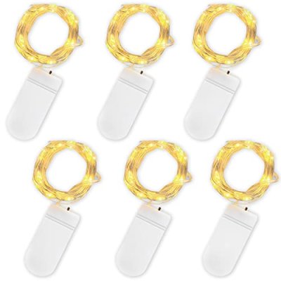 Jsdoin Fairy Lights, 6-Pack
