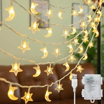 Jsdoin Christmas Curtain Lights