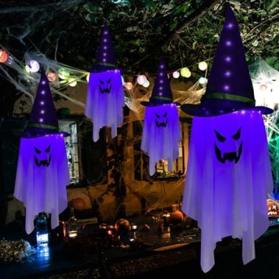 Jsdoin Lighted Hanging Ghost