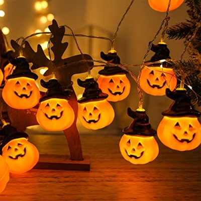 Jsdoin Pumpkin String Lights