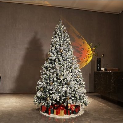 Asinse Snow Flocked Christmas Tree