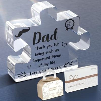 Usong Dad Birthday Gifts Acrylic Puzzle