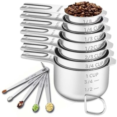 Stainless Steel Measuring Set