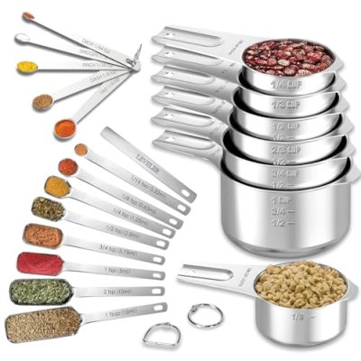 Stainless Steel Measuring Set