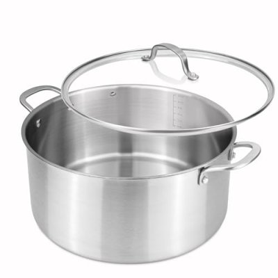 Stainless Steel Cooking Pot – Induction Hob…