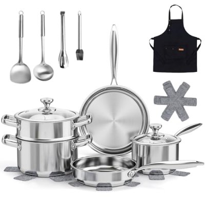 Stainless Steel Cookware Set