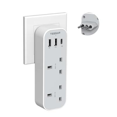 TESSAN Italian Travel Adaptor
