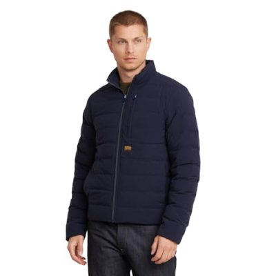 G-Star Men's Foundation Liner Jacket, Blue …