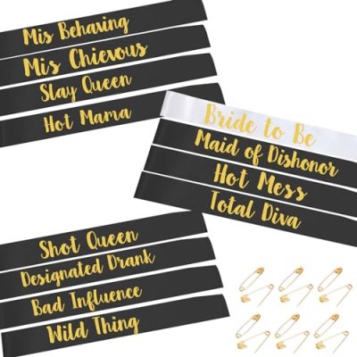 Stay Gent Hen Do Sash Set