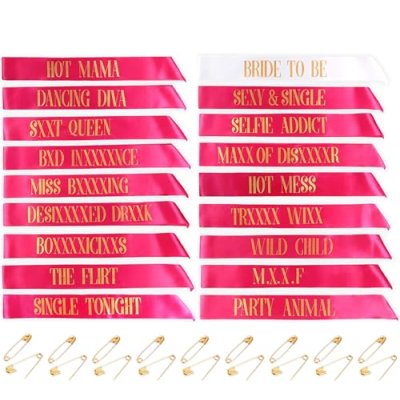 Stay Gent Bride Sash Set