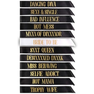 Stay Gent Bride Sashes