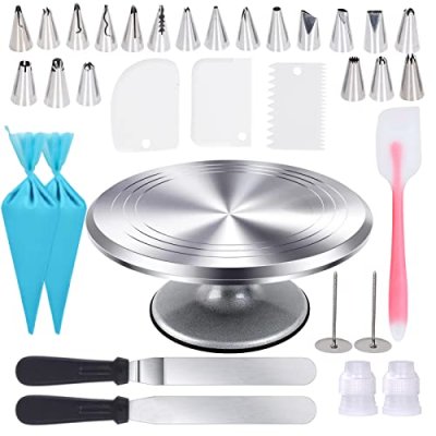 Uten Cake Turntable & Tools