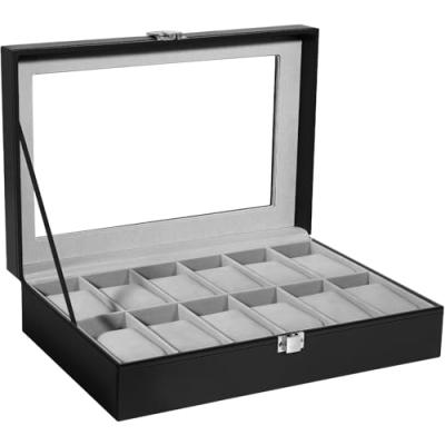 Uten Watch Box with Glass Lid