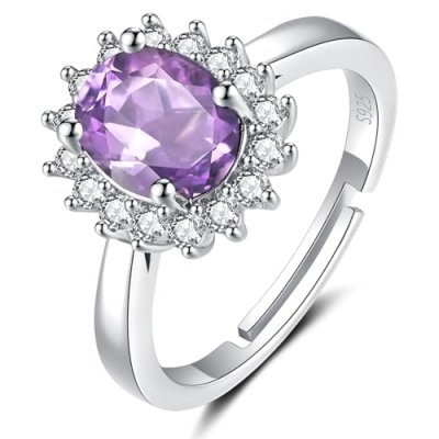 GULICX Sterling Silver Rings for Women, Vintage…