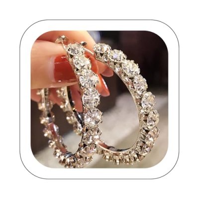 Sterling Silver Flower Earrings