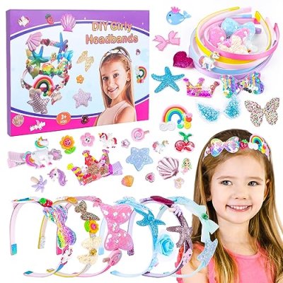 SUNtoys Girls Hair Accessories Crafts Kit