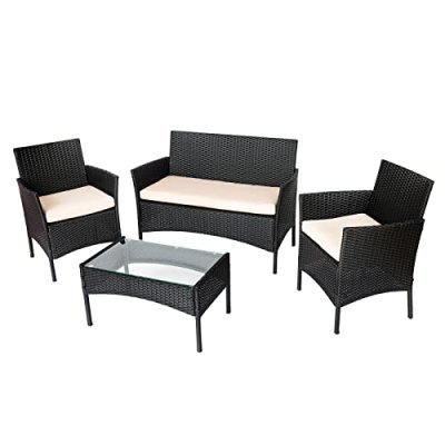 Straame Rattan Garden Set
