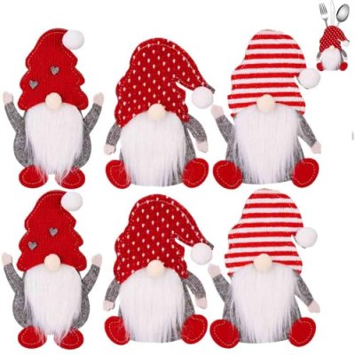 AuFiiy Christmas Gnome Holders