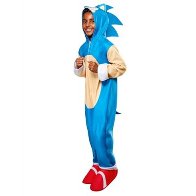 Rubies 641276M Sonic The Hedgehog Jumpsuit Kids…