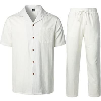 LucMatton Men's Linen Outfit Set