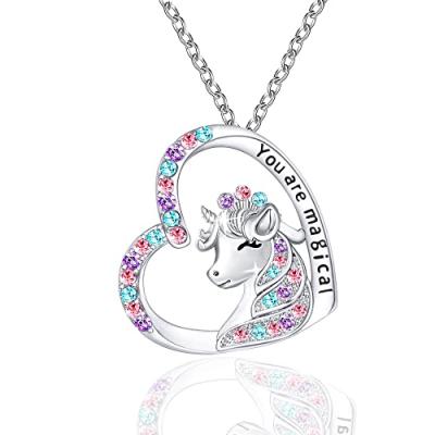 Luckimoli Heart Pendant Necklace