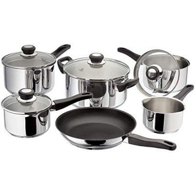Judge Vista 6-Piece Set of Stainless Steel Pans,…