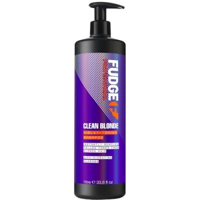 Fudge Clean Blonde Shampoo, 1L