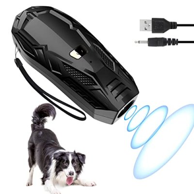 QueenMew Anti Barking Device, Handheld Ultrasonic…