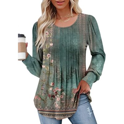 CHICZONE Puff Long Sleeve Tunic