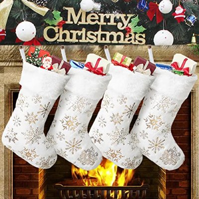 GugnRyAc Christmas Stockings Large 18 inches 4…