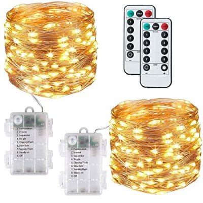 Augone 12M Copper Fairy Lights