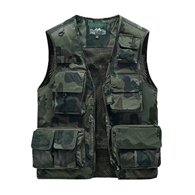 Sukany Men's Cargo Vest