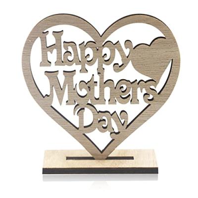 Xulin Mother's Day Wooden Heart Ornament