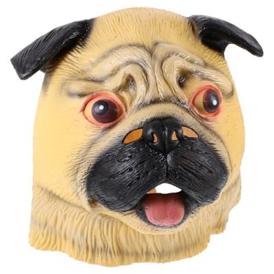 TOYANDONA Bulldog Mask