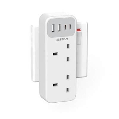 TESSAN Multi Plug Adapter