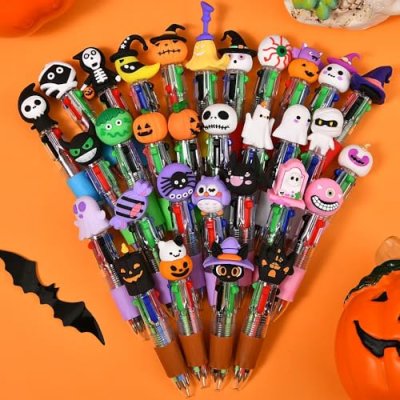 Multicolour 4-in-1 Halloween Pens