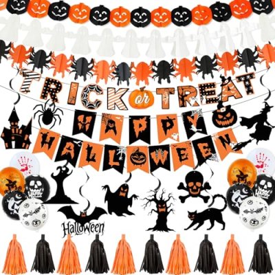 Duludulu Halloween Decor Set