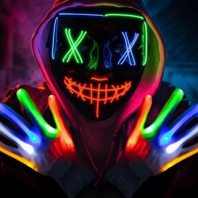 Fulybao Halloween Purge Mask, Scary Led Halloween…