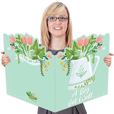 Jumbo Greeting Card for Well Wishes